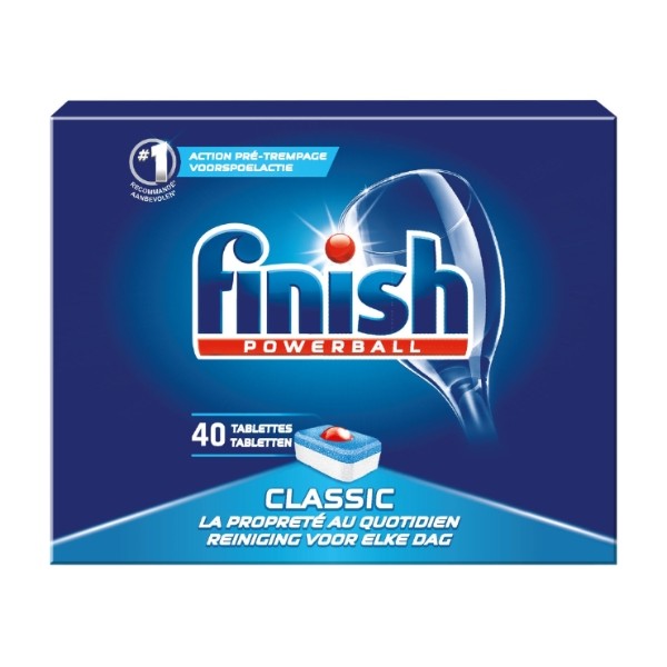 Finish Classic 40 Tablettes