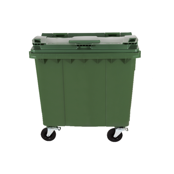 Conteneur à 4 roues polyéthylène 770L