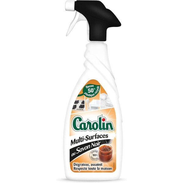 Carolin Multi-surface savon noir 650ML