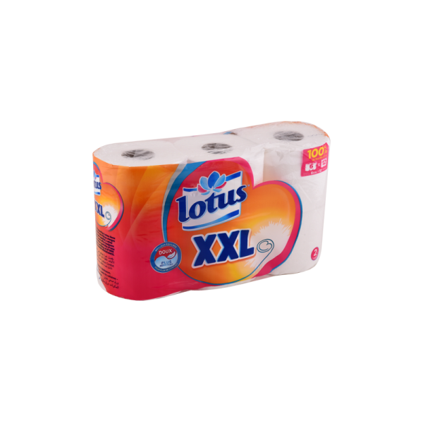 Papier hyg XXL 6 rouleaux Lotus