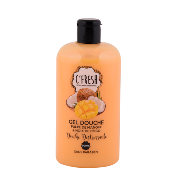 C Fresh Gel Douche 500ML Mangue & coco