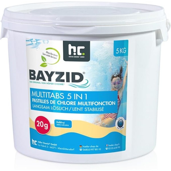 Chlore Pastille Multifonction 5KG