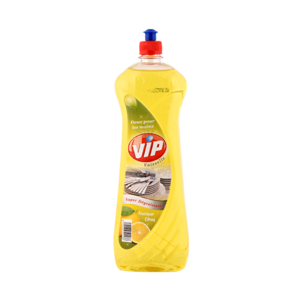 Liquide vaisselle VIP citron 1,25L