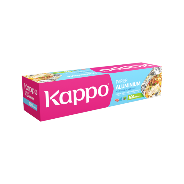 100M Papier Aluminium Kappo