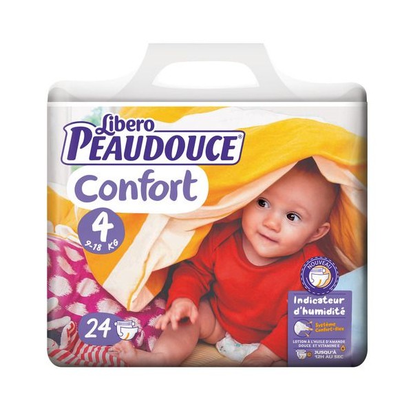 Peaudouce couche T4 (9-18KG) 24Pcs