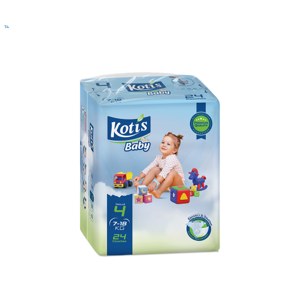 Kotis Couche T4 ( 7 - 18 )kg  24Pcs