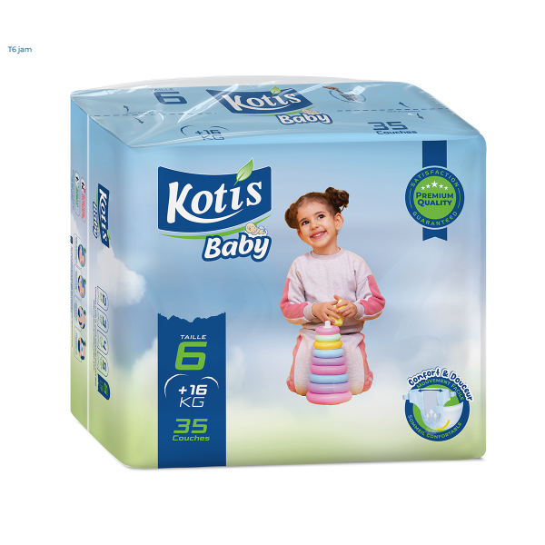 Kotis Couche Jumbo T6 ( +16 )kg 35Pcs