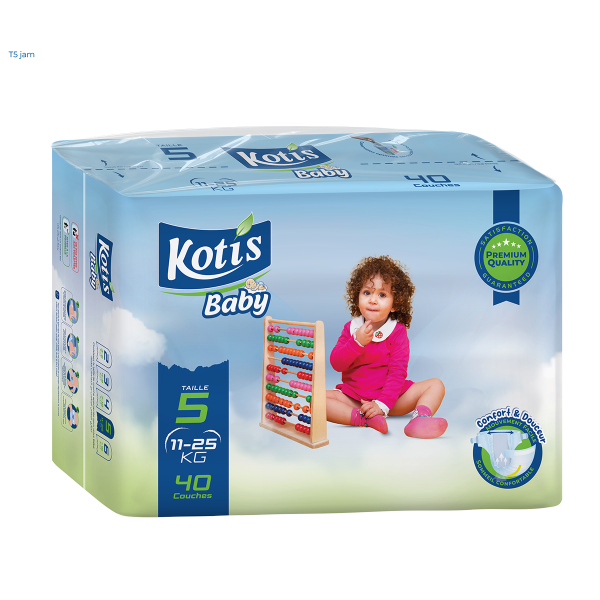Kotis Couche Jumbo T5 ( 11-25 )kg 40Pcs