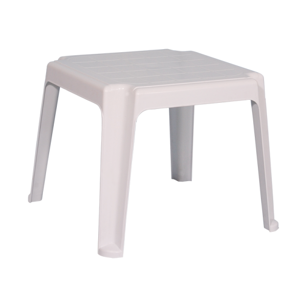 Table Basse 50*50CM Blanc