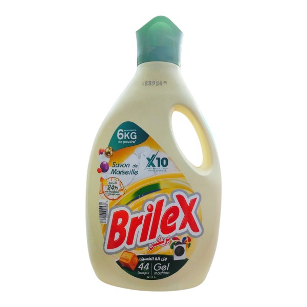 Gel machine Brilex savon de marseille 3L