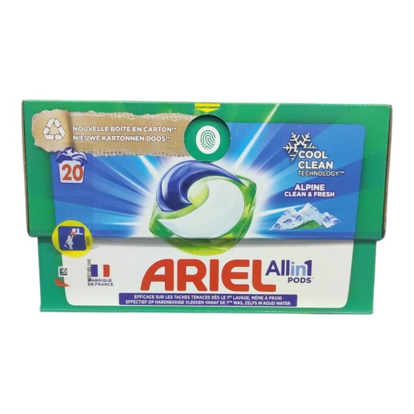 20 Capsules Ariel Lavages All in 1