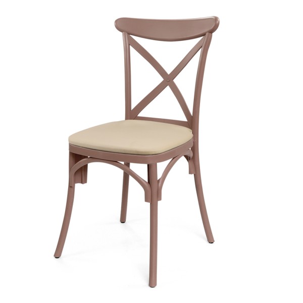 Chaise Bistrot avec Coussin