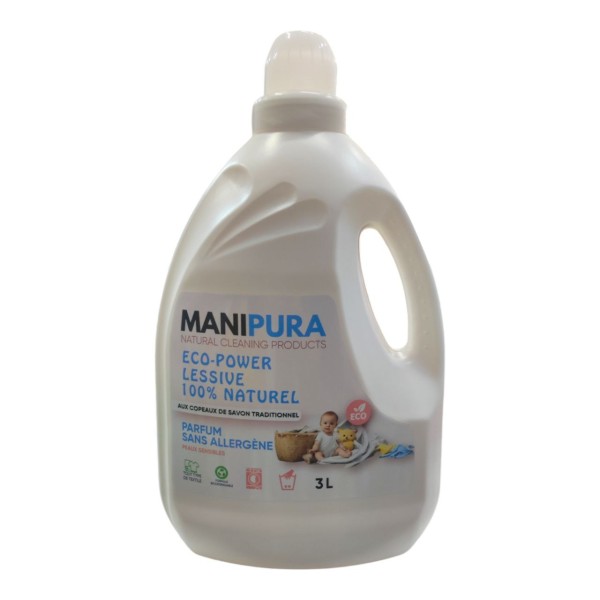 Lessive Manipura 3L 100% naturel Marine