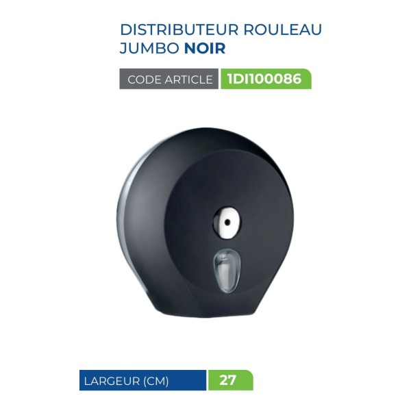 Distributeur Rouleau Jumbo Noir