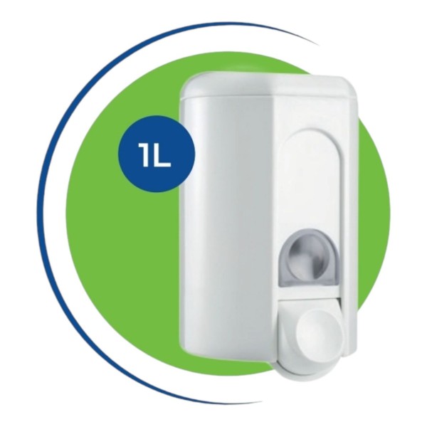 Distributeur de Savon Blanc 1L