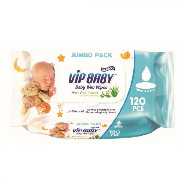 lingette Bébé Bebiko Jumbo 120Pcs