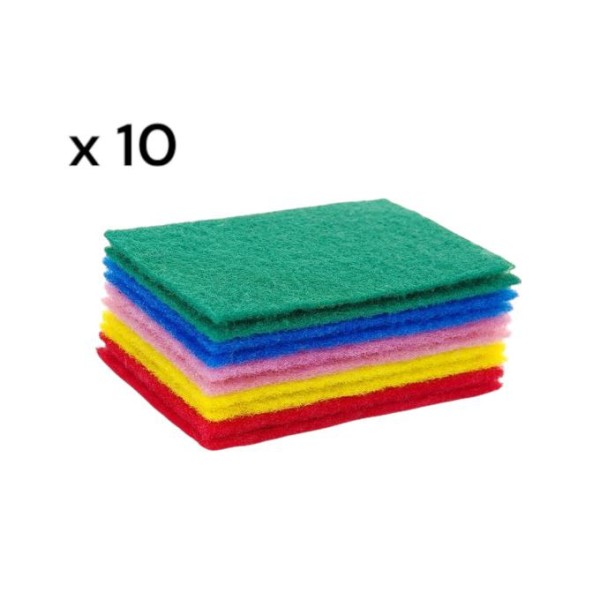 Tampons à récurer 10Pcs