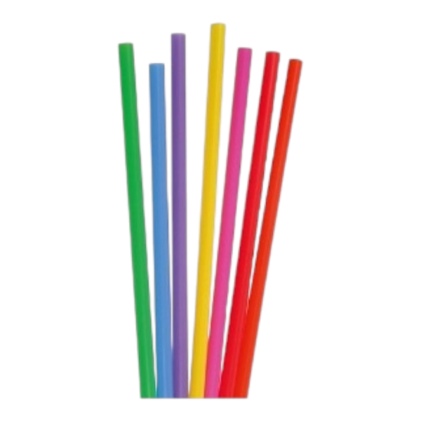 Paille Couleur lot de 100 Pcs