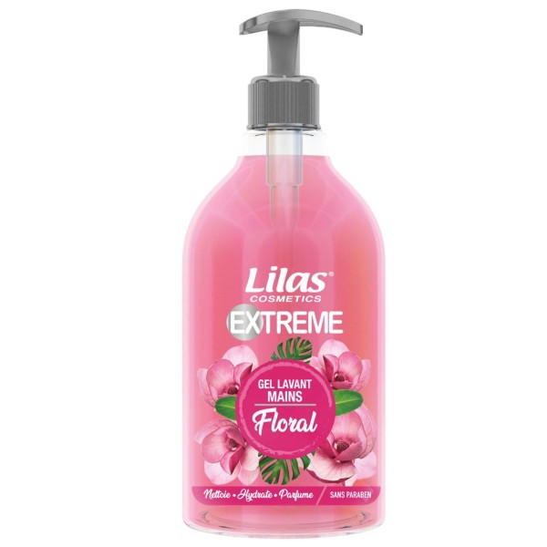 Lave Main Floral 380ML Lilas Extrême
