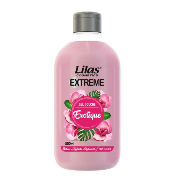 Gel Douche Exotique 500ml Lilas Extrême