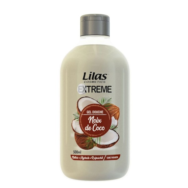 Gel Douche Noix de Coco 500ml Lilas Extrême